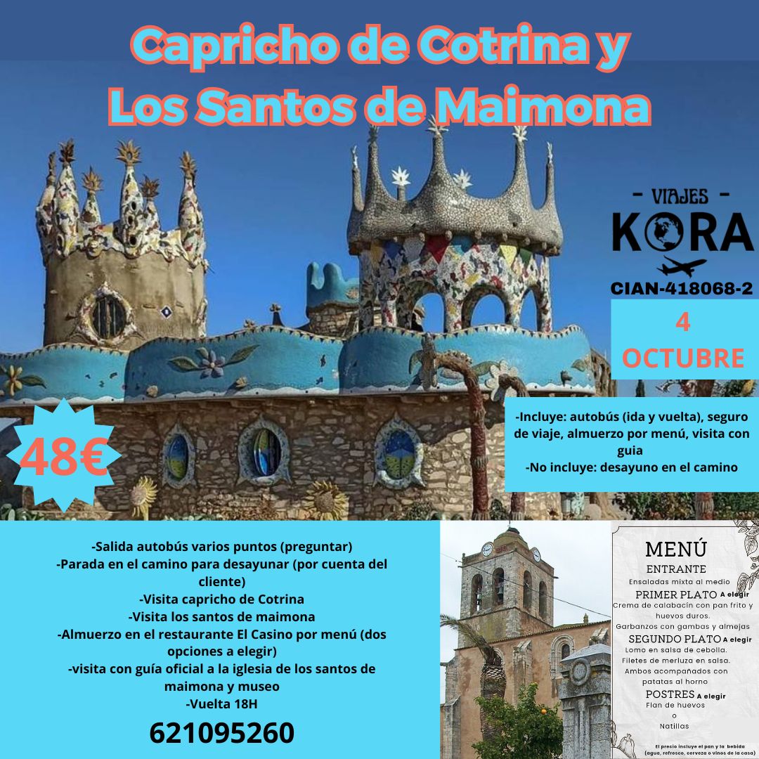 Caprichos de Cotrina y Los Santos de Maimona